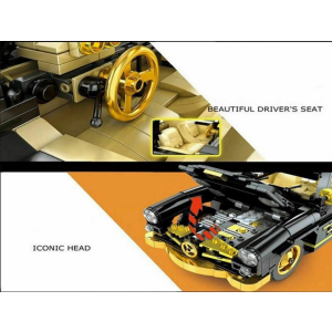 Mould King 10005 Schwarzer Oldtimer 300SL