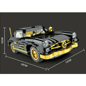 Mould King 10005 Schwarzer Oldtimer 300SL