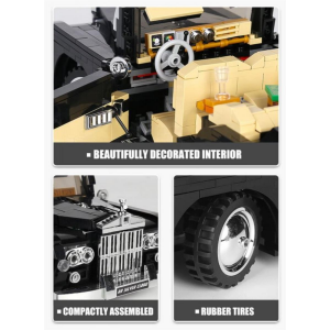 Mould King 10006 Oldtimer 1964 Silver Cloud