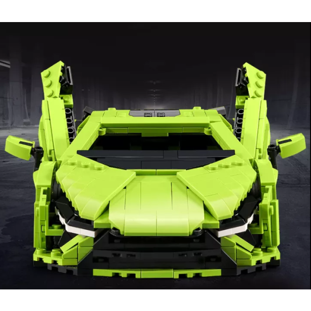 Mould King 10011 Grüner italienischer Supersportwagen