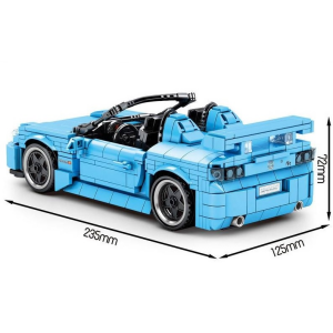 Sembo 8307 Hellblaues Cabrio