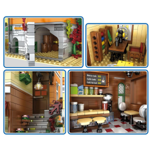 Mould King 16008 Coffee House mit Beleuchtung