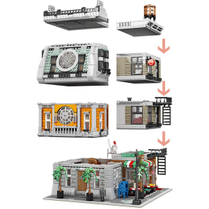 Mould King 16037 Sanctorum mit Beleuchtung