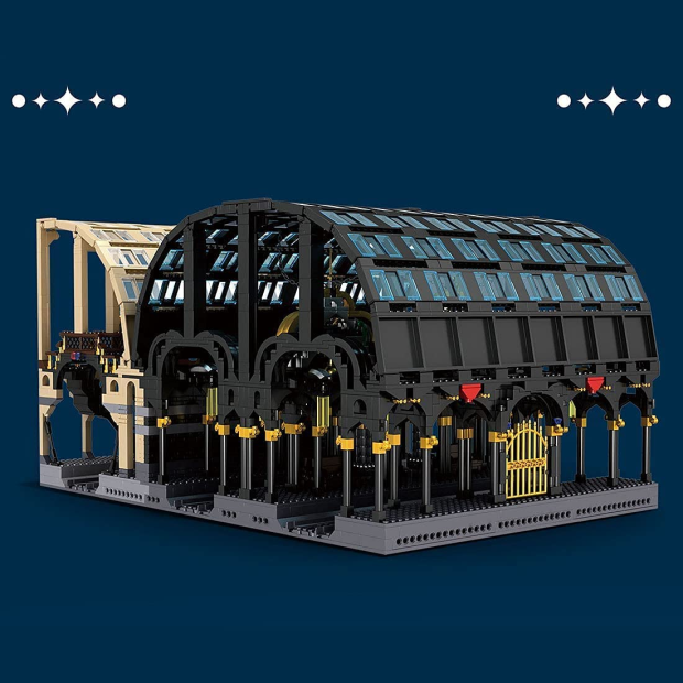 Mould King 12011 Magischer Bahnhof Kings Cross mit Gleis 9 3/4