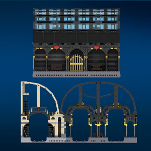 Mould King 12011 Magischer Bahnhof Kings Cross mit Gleis 9 3/4