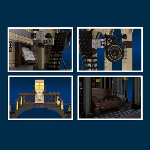 Mould King 12011 Magischer Bahnhof Kings Cross mit Gleis 9 3/4