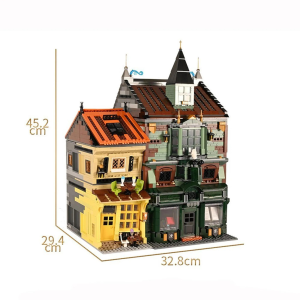 Mould King 16040 Magische Zauberbuchhandlung  Winkelgasse...