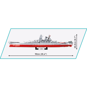 Cobi 4833 Schlachtschiff Yamato