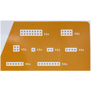 Kazi 300 Plates - Box Braun