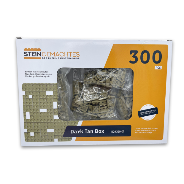 Kazi 300 Plates - Box Dark Tan