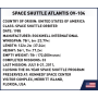 Cobi 1930 Space Shuttle Atlantis