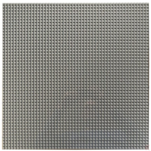 Open Bricks Baseplate 50 x 50 Noppen Hellgrau