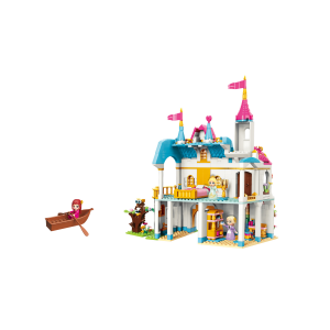 Qman 32014 Prinzess Leah Regenbogen-Schloss