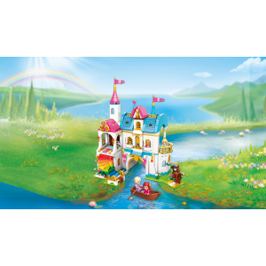 Qman 32014 Prinzess Leah Regenbogen-Schloss