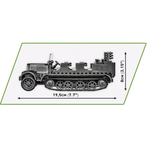 Cobi 2275 SD.KFZ.7 Half-Track