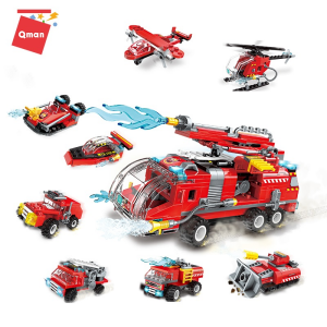 Qman 1805 Water Canon Fire Truck - 8 kleine oder 1...